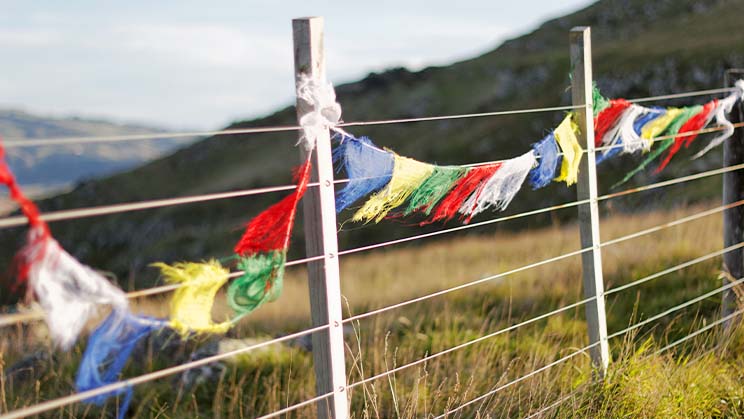 Banderas de oración tibetanas – Paramita